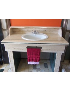 Mueble baño Travertino Tomano