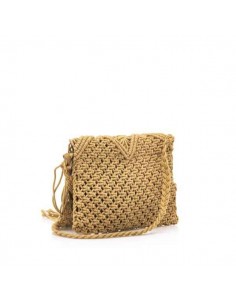 Bolso Crochet Camel 2