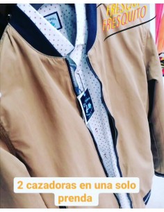 Cazadora reversible en... 2
