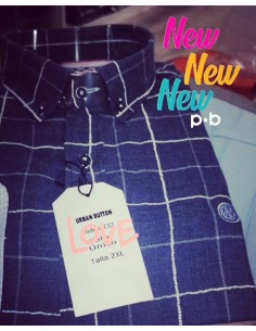 Camisas urban Button cuadros 2